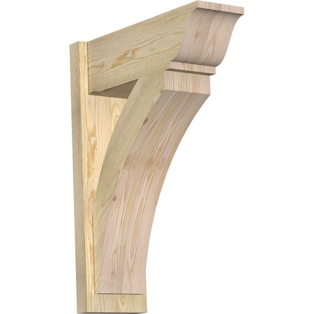 Ekena Millwork Thorton Rough Sawn Traditional Outlooker, Douglas Fir, 8"W x 22"D x 30"H OUT08X22X30THR01RDF